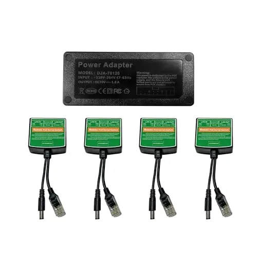 Reidubo PoE Injector + Splitter Kit