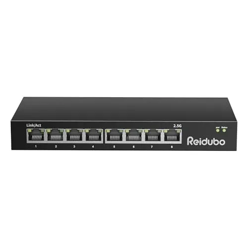 Reidubo 2.5G Switch (Non-PoE)